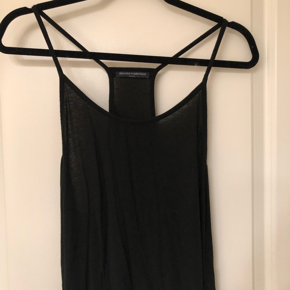 Brandy Melville black tank top